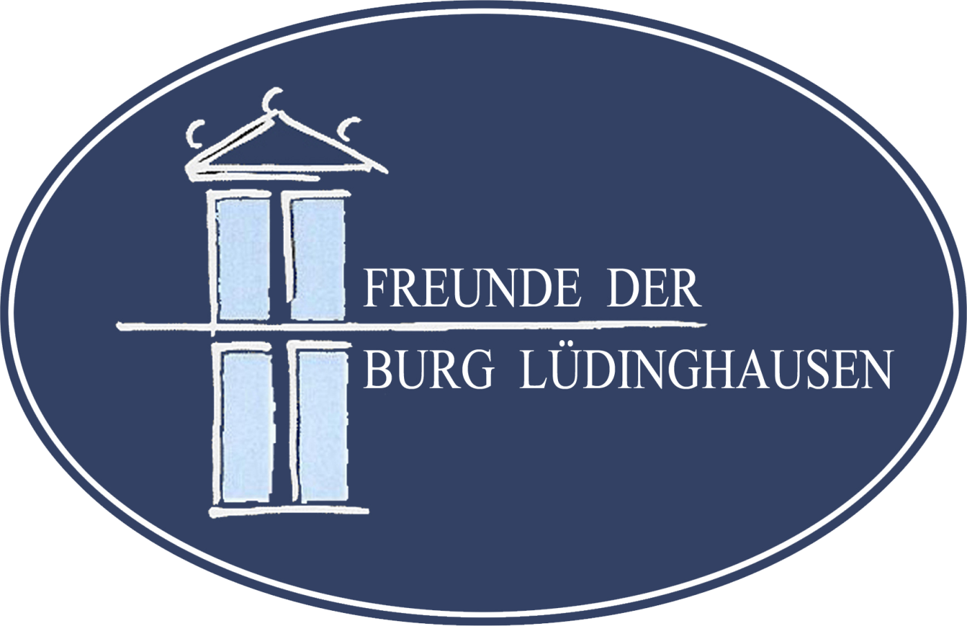 Logo Burgfreunde oval